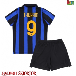 Inter Milan Marcus Thuram #9 Hemmakläder Barn 2026-27 Kortärmad (+ Korta byxor)